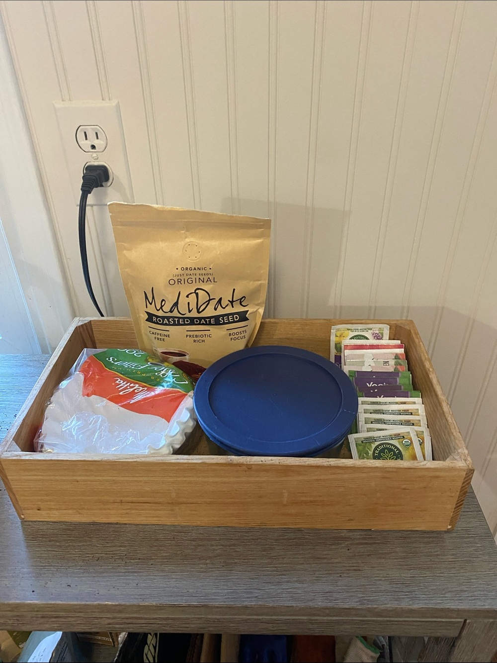 Lightweight Wooden Box for Farmhouse Decor